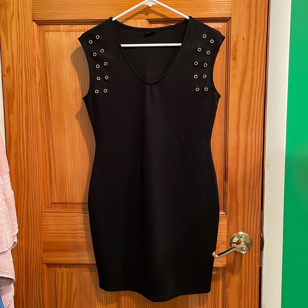 Lascana Sleeveless Black Dress